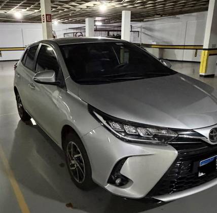 TOYOTA YARIS 1.5 16V FLEX XLS CONNECT MULTIDRIVE TOYOTA YARIS 1.5 16V FLEX XLS CONNECT MULTIDRIVE